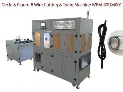 Máquina Automática de Corte, Enrolamento e Amarração em Círculo/8 WPM-80DM001