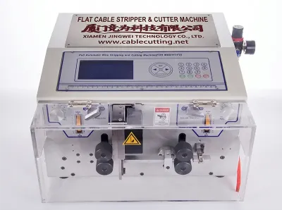 Máquina Automática de Decapagem e Corte de Cabos Planos WPM-09BHT - Máquina Automática de Descascamento de Fios