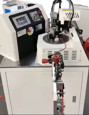 Máquina Automática de Crimpagem de Ferrilha de Um Lado JW-A173 Thumb