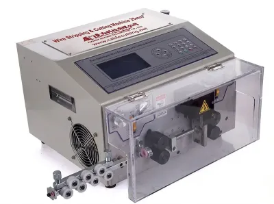 Máquina Automática de Cortar e Descascar Fios 25mm² WPM-MAX2-25 - Máquina Automática de Descascamento de Fios