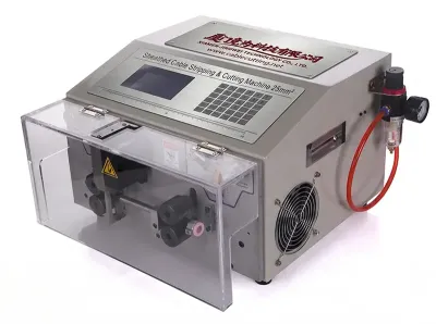 Máquina Automática de Corte e Decapagem Cabo 25mm² WPM-09HT2 - Máquina Automática de Descascamento de Fios
