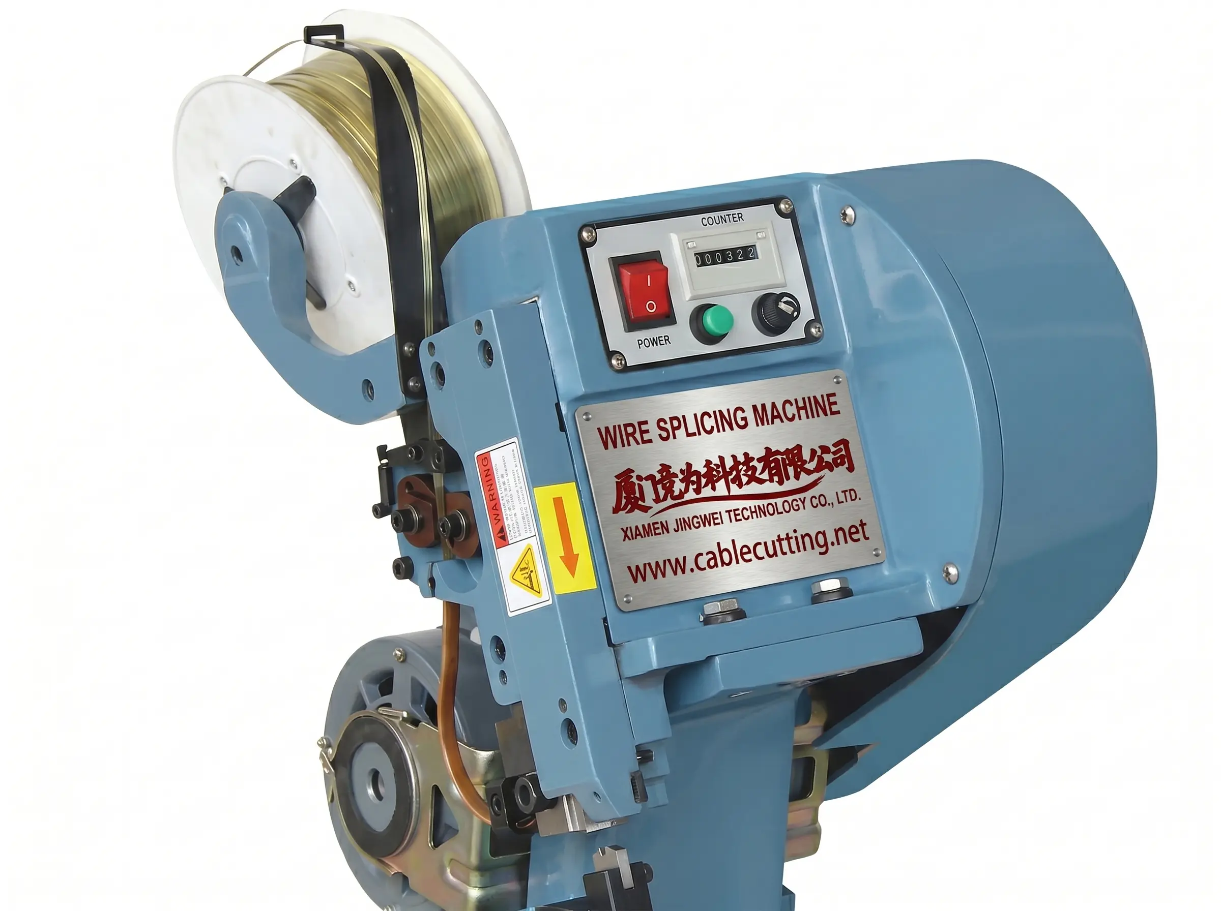 Máquina de Emendar Fios WPM-TDJ04 - Solução Automatizada da JINGWEI