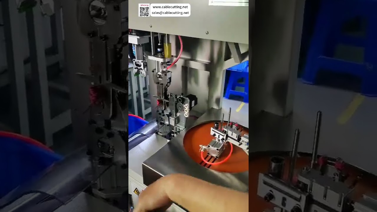 Máquina Automática de Bobinagem e Amarração de Fios com Servo – Comprimento Mínimo Ajustável de 60mm