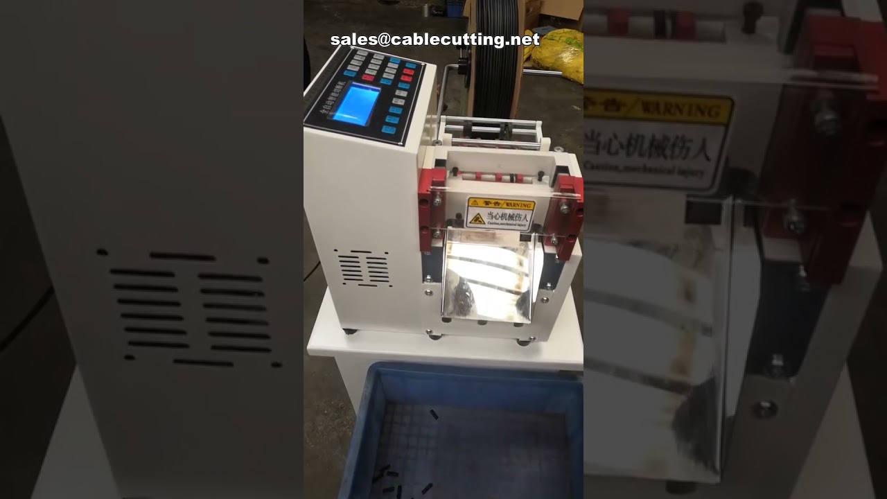 Máquina de Corte de Tubo Termoencolhível | Corte Preciso e Eficiente para Indústria