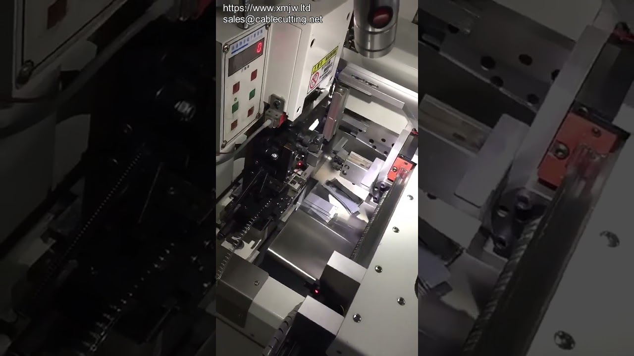 Máquina de Terminal para Cabo Plano | Corte, Decapagem e Crimpagem Automática de Fios Ribbon