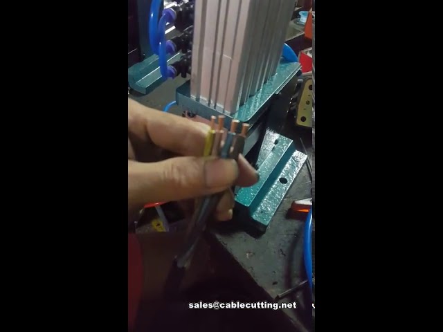 Máquina Pneumática de Decapagem de Fios – Alta Eficiência Industrial