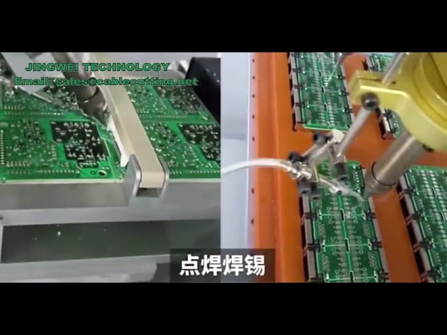 Máquina de Solda Automática Total para PCB | Solda por Pontos com Alimentação Automática