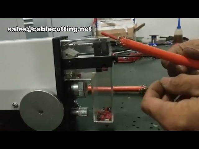 Máquina Pneumática de Decapagem de Fios | Desencapador Automático de Cabos para Automação Industrial