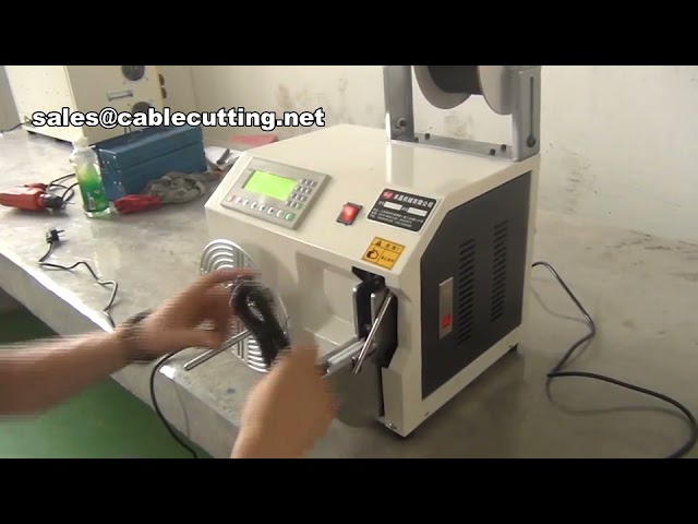Máquina Automática de Bobinar Arame de Amarração | Equipamento Industrial de Alta Precisão