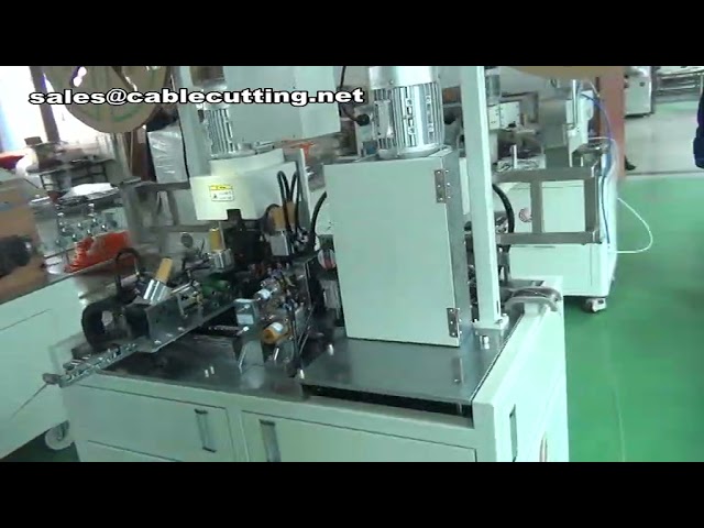 Máquina de Corte, Descascamento e Crimpagem de Cabo Fita - Fabricante Profissional