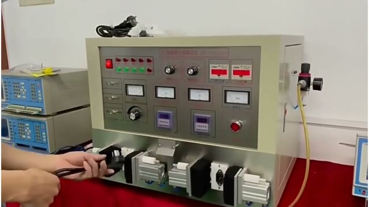 Máquina de Teste de Cabos Elétricos: Detecta Curto-Circuito, Circuito Aberto e Deslocamento