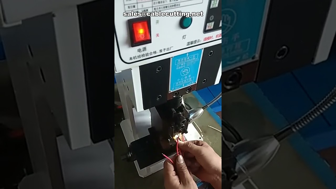 Máquina de Crimpagem Automática de Fios 1,5t – Super Silenciosa e Econômica | Automação Industrial
