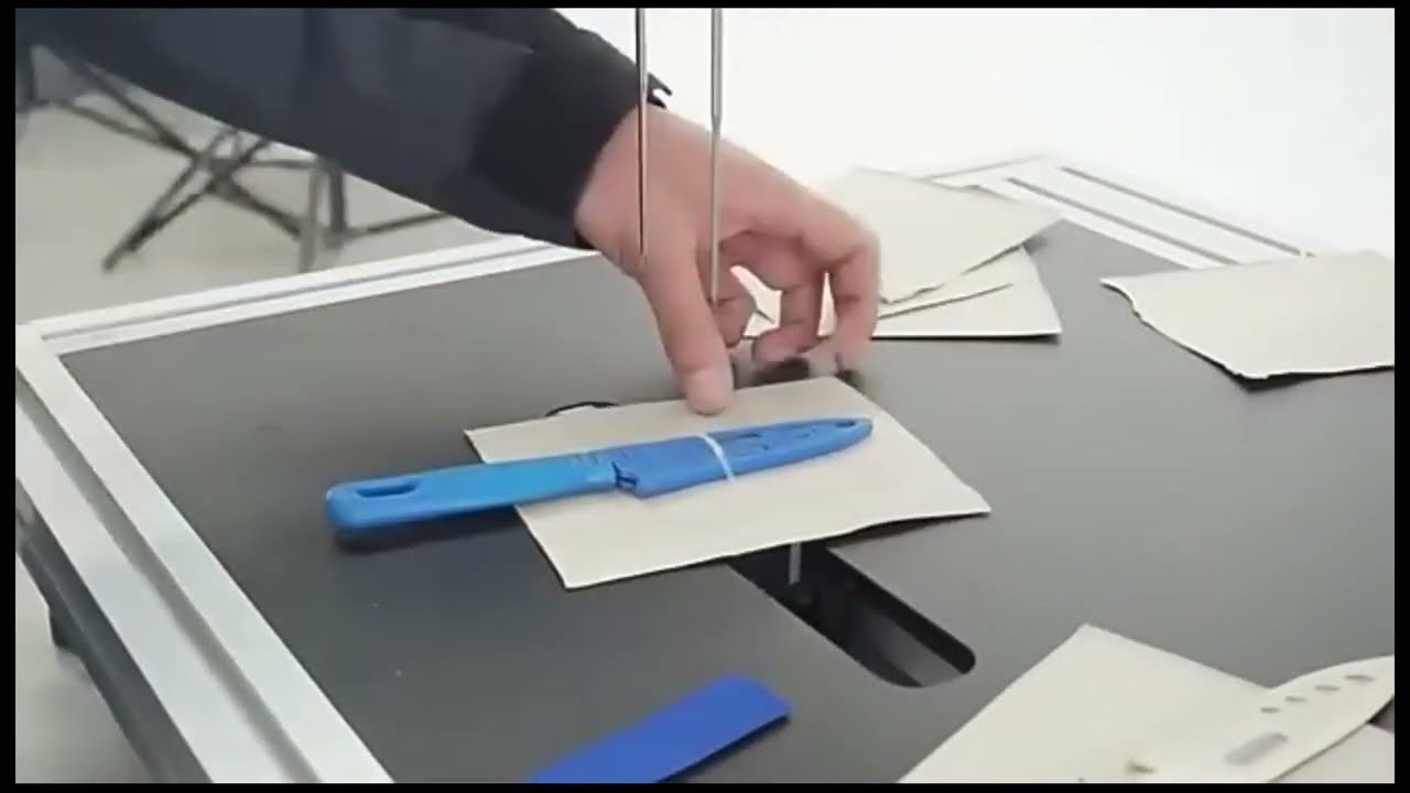 Máquina Pneumática de Grampeamento Elástico com Controle de Pé – Cabeça Simples ou Dupla para Embalagem Industrial