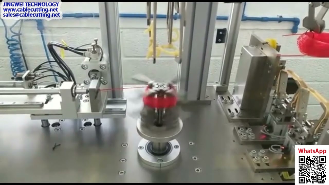 Bobinadeira e Amarradeira Automática de Linha para Aparador - Operação Suave para Cliente Brasileiro