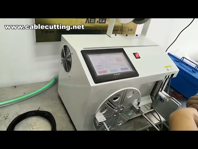 Máquina Automática de Enrolar Fio de Cobre - Bobinadeira para Motor Elétrico - Sistema de Amarração Industrial