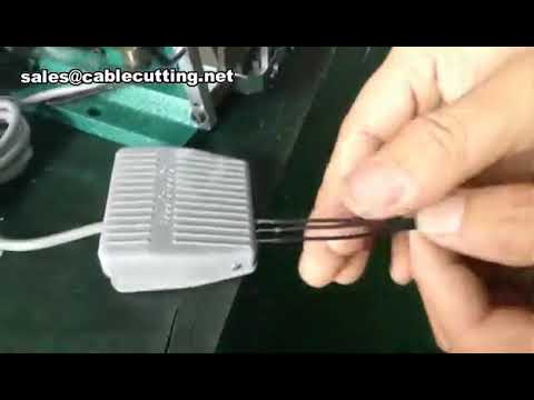 Máquina Pneumática de Decapar Cabos | Decapadora Automática para Fios