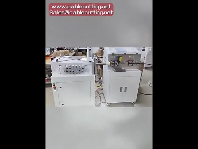 Alimentador Elétrico de Cabos para Máquina de Decapagem e Corte
