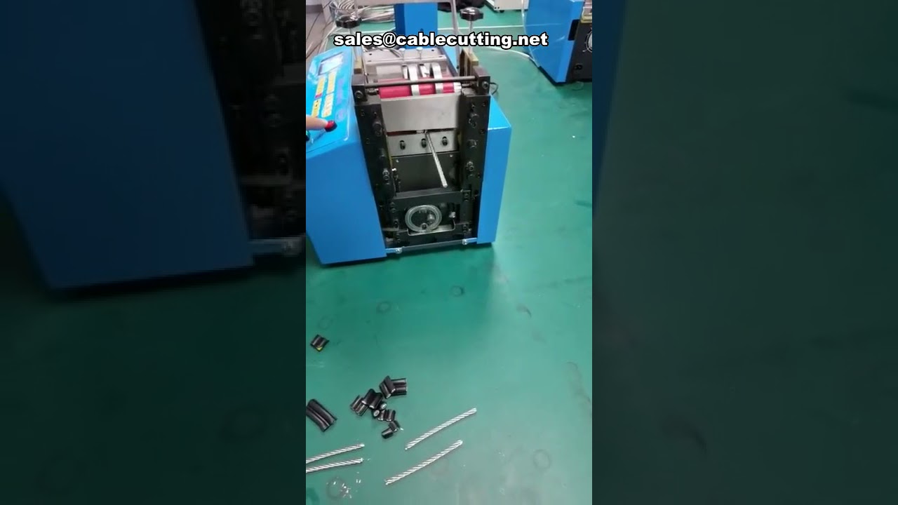 Máquina de Cortar Cabo de Aço de 6mm – Corte Industrial Preciso e Eficiente