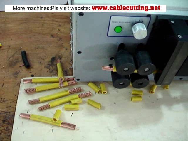 Máquina Pesada de Corte e Decapagem de Cabos WPM-MAX2 para Cabo 70mm² 19 Núcleos