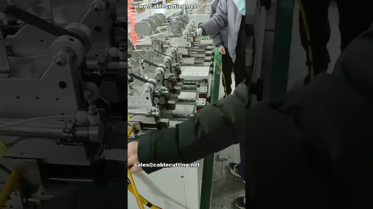 Como Combinar Duas Máquinas de 4 Cabeças em uma Spot Taper de 8 Cabeças # Vídeo de Força Industrial