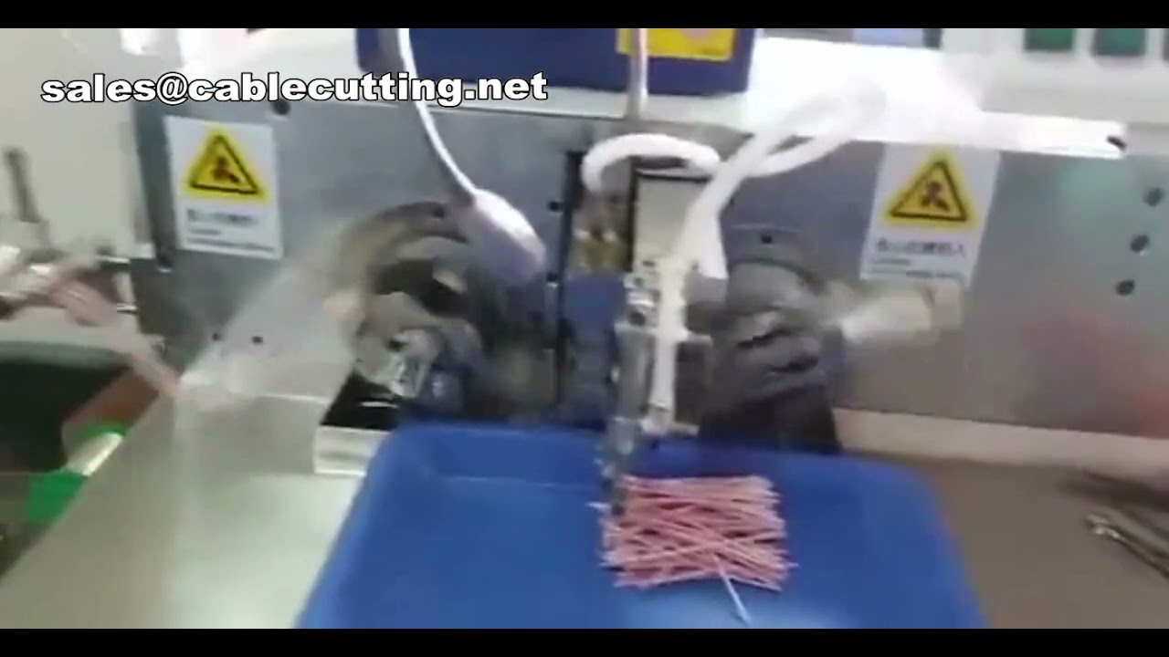 Máquina Automática de Imersão e Decapagem de Fios - Processamento de Cabos MP4