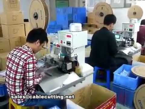 Máquina Semiautomática de Crimpagem de Cabos Flat | Automação Industrial