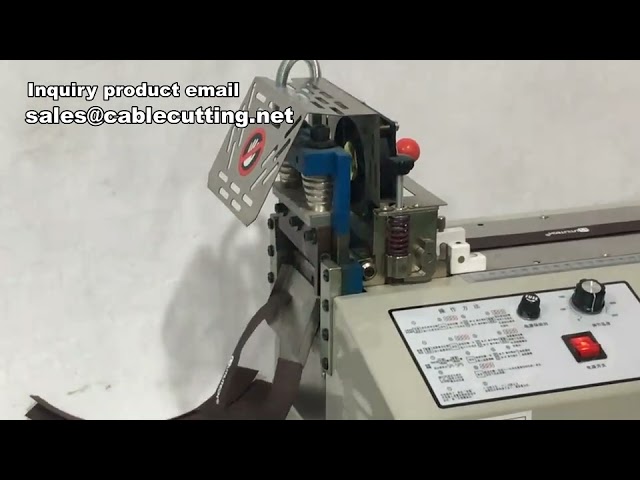 Máquina de Corte a Quente para Elásticos e Tecidos | Corte Preciso e Selado