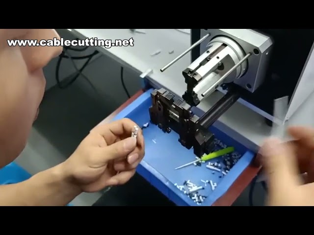 Máquina de Decapar Cabo Coaxial de Alta Precisão | Decapadora Automática para Cabos RG6