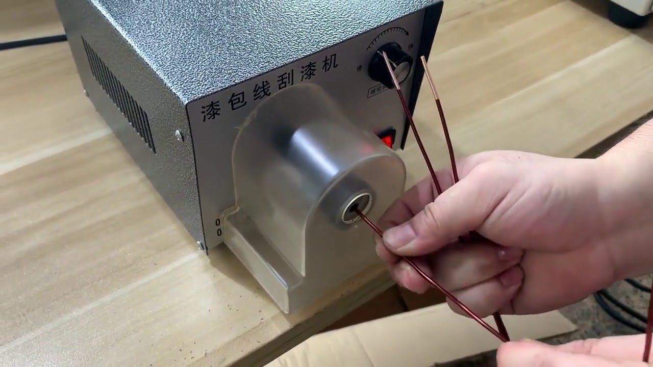 Máquina de Remover Esmalte de Fio de Cobre - WPM-5505 | Decapagem Automática