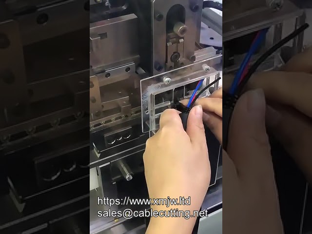 Máquina Automática de Crimpagem de Terminal para Plugue à Prova d'Água | Automação Industrial