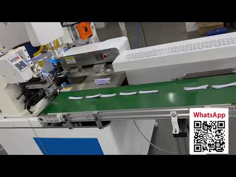 Máquina de Cabo Fita Multifuncional de Alta Especificação com Sensor de Pressão e Esteira Transportadora