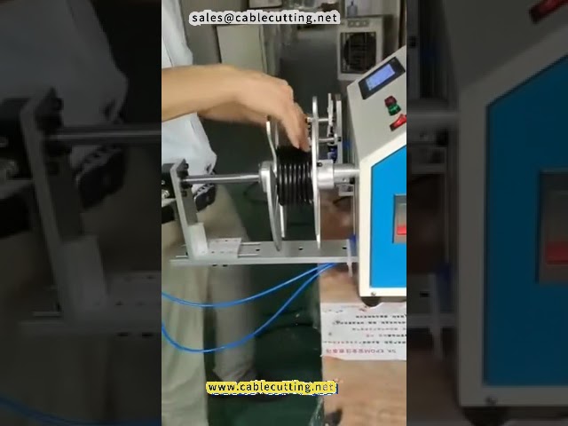 Máquina Automática de Enrolamento e Amarração com Medição Precisa