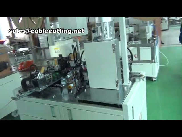 Máquina Crimpadora Automática de 64 Pinos para Conectores IDC e Cabo de Antena TV