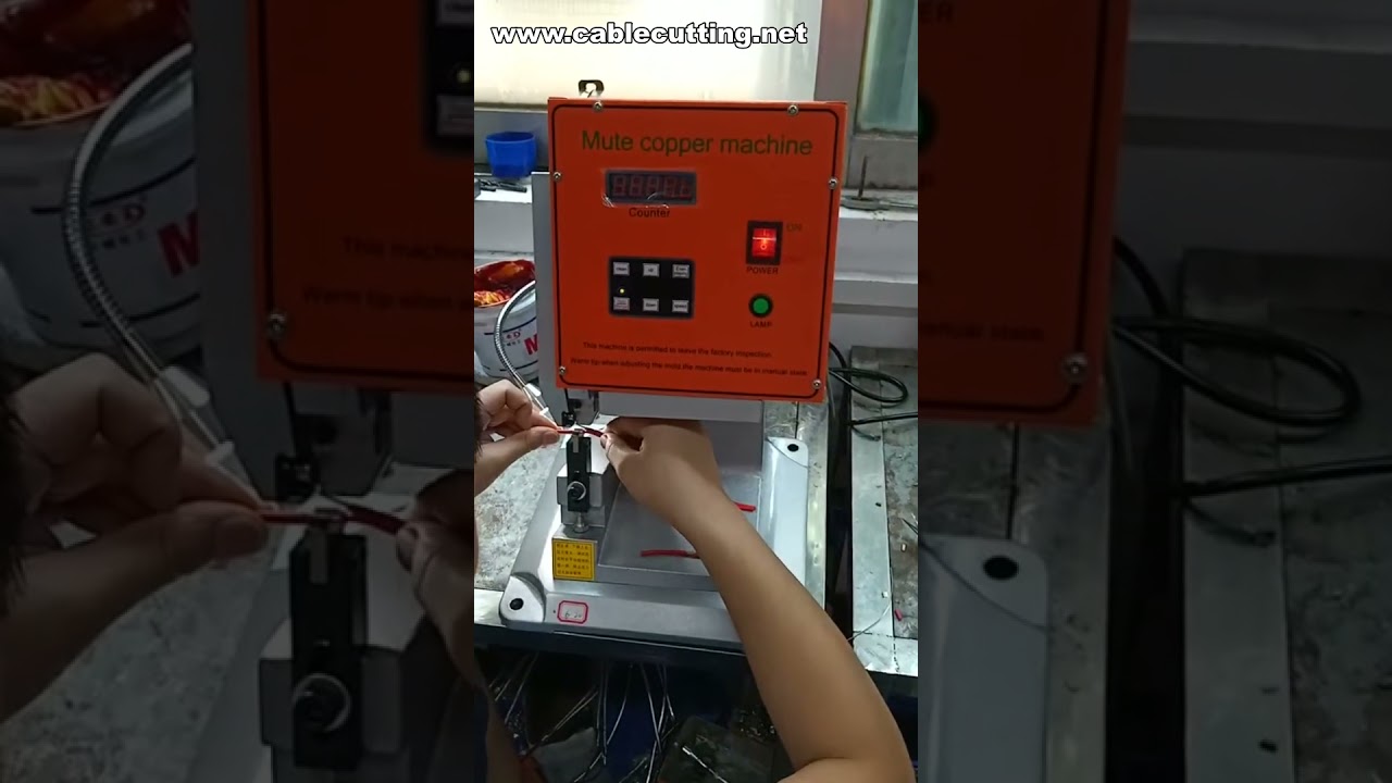 Máquina Automática de Descascar Fios de Cobre | Descascadora de Cabos de Cobre