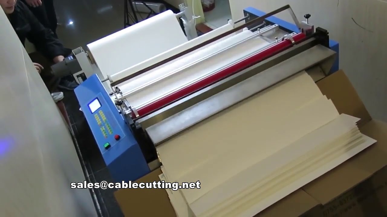 Máquina de Corte Automática para Estampagem a Quente e Painéis Solares - Largura 700mm