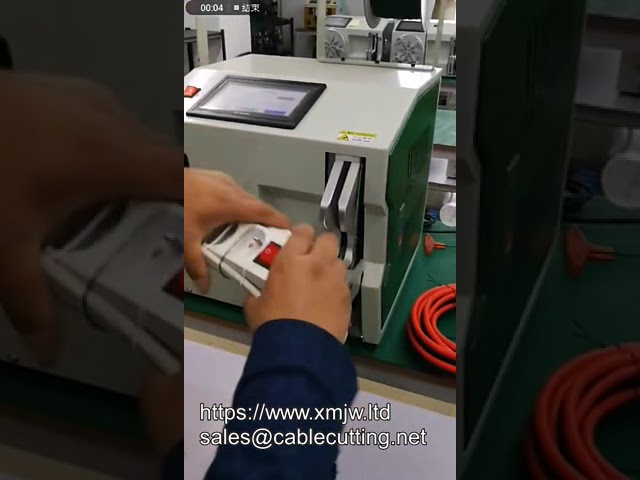 Máquina Automática para Amarração e Enrolamento de Cabos de Áudio e Vídeo - Ideal para Fios de Silicone