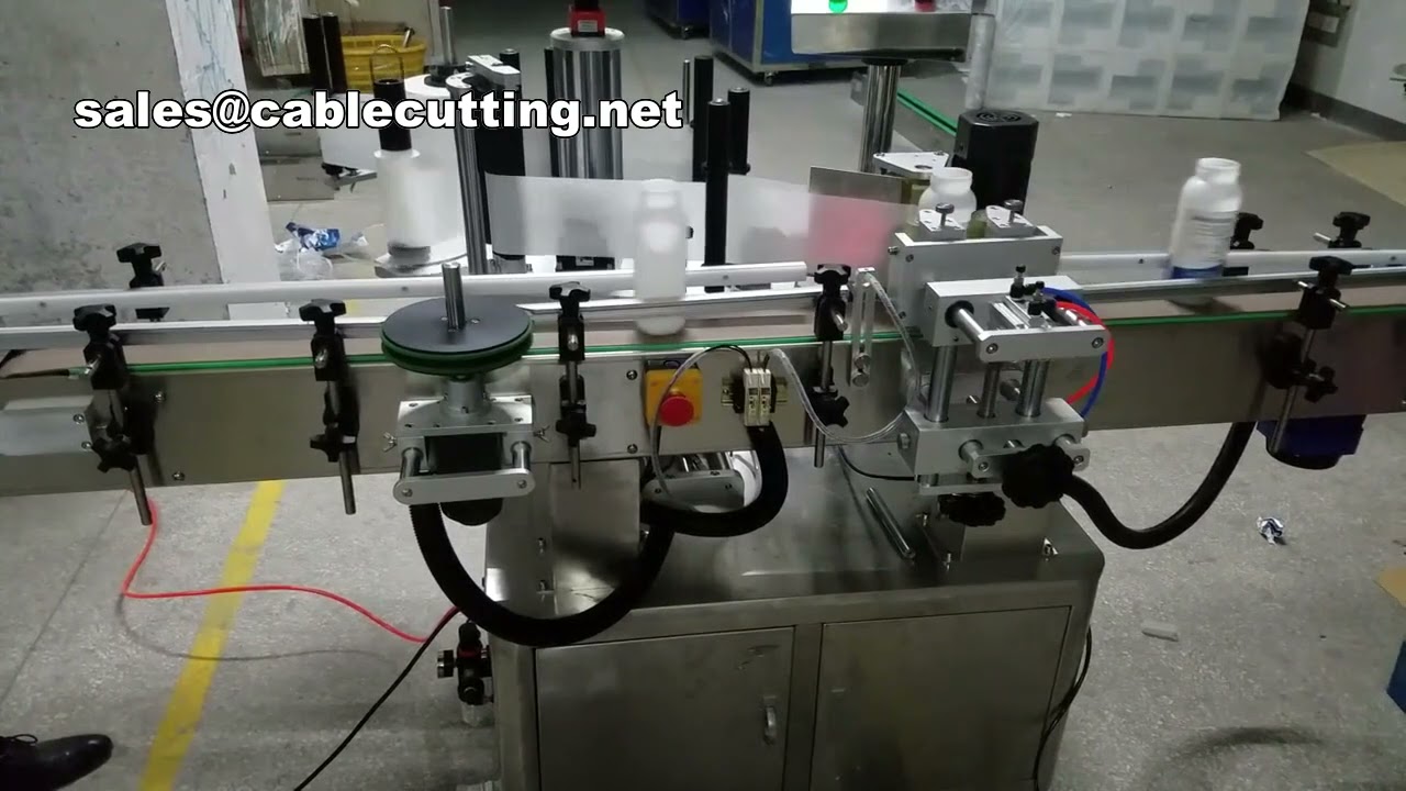 Máquina Rotuladora de Ampolas em Caixa Plana e Frutas | Alta Velocidade e Precisão