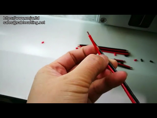 Máquina Automática de Corte, Descascamento e Separação para Cabos Planos FFC (2-14 Pinos, 20mm)