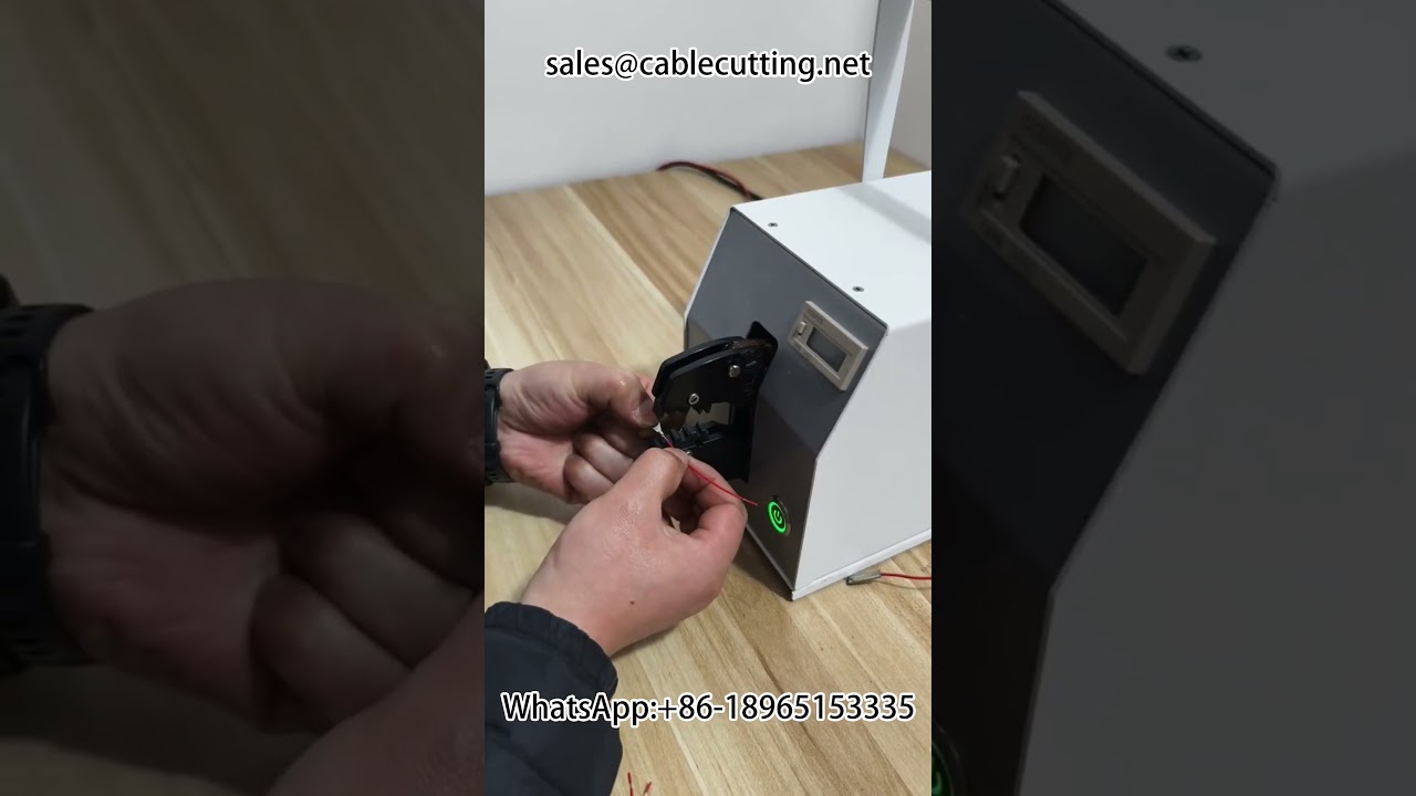 Máquina Elétrica de Crimpagem: Precisão para Terminais Pequenos (Fios 0-14 AWG)