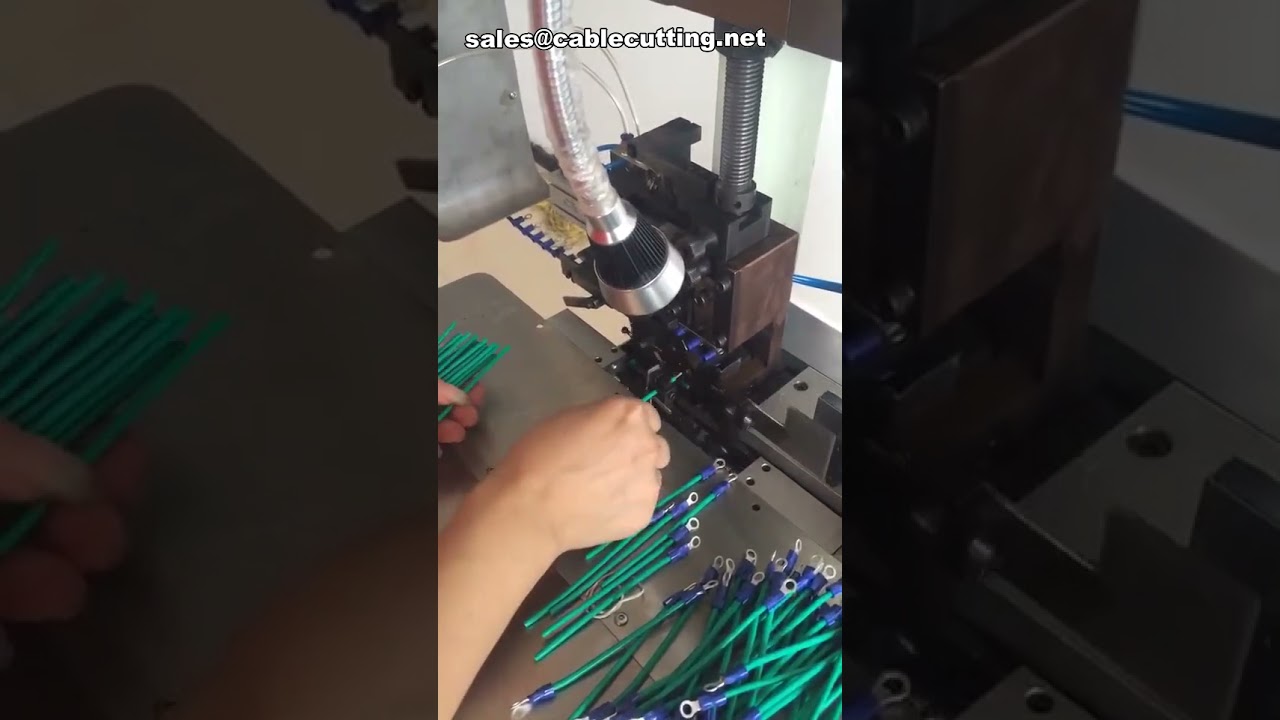 Máquina Automática de Crimpagem de Terminais Molex | Alta Precisão e Velocidade
