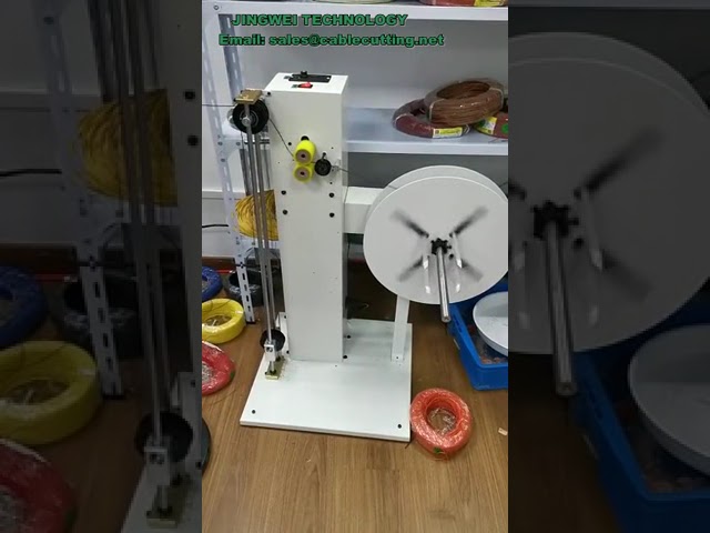 Máquina Automática de Alimentação de Cabos Elétricos com Dupla Linha e Conexão para Motores