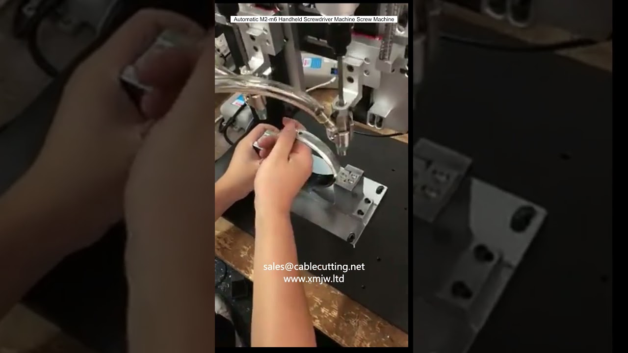Máquina de Aparafusar Automática Portátil para Parafusos M2 a M6