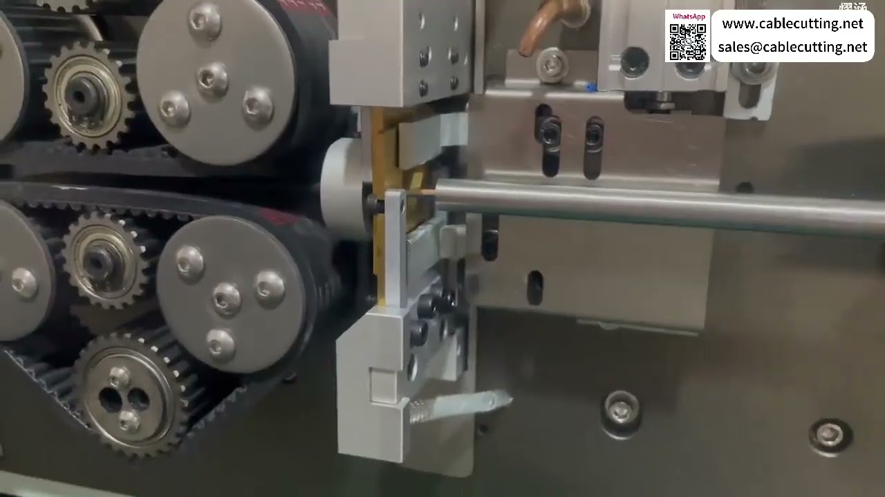 Máquina de Decapagem Automática de Fios com Corte Ajustável – Decapagem Interna e Externa