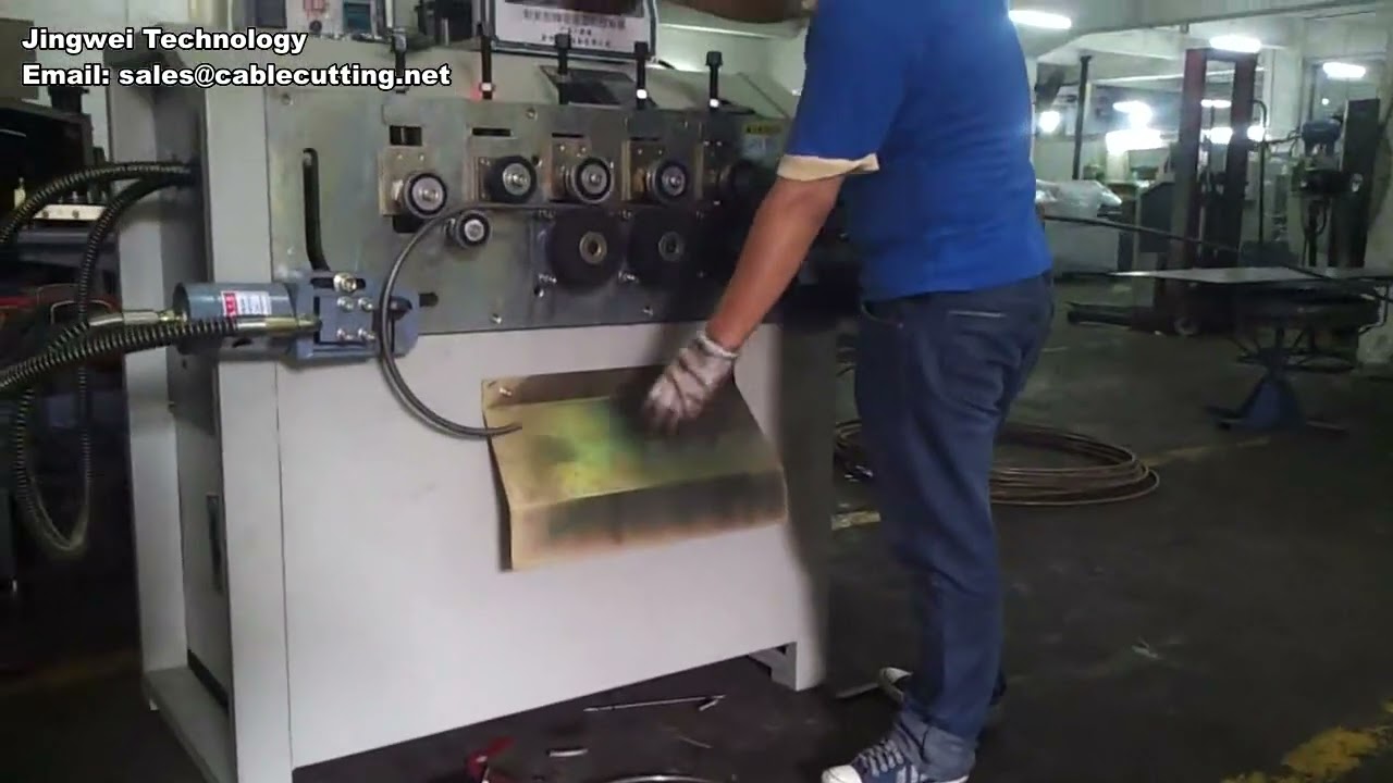 Máquina de Anelar Aço Chato 3x30 Horizontal - Acabamento de Precisão para Automação Industrial