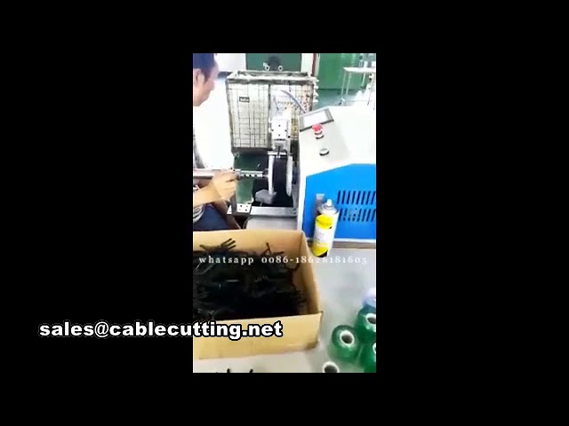 Máquina de Enrolar, Torcer e Bobinar Cabos de Segurança com Contador de Metros