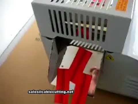 Máquina de Corte de Zíper Metálico e Plástico | Fabricante de Alta Velocidade