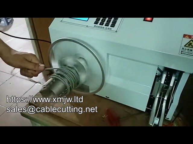 Máquina Totalmente Automática de Enrolamento e Trefilagem de Potência para Amarração de Cabos de Dados