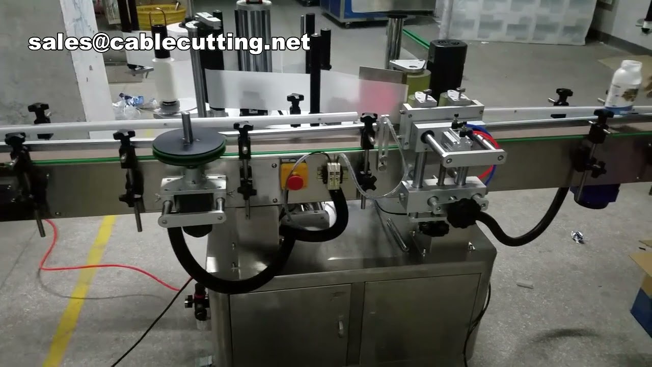 Máquina Automática de Envase de Mel, Tampa e Rotulagem Frontal Portátil e Compacta