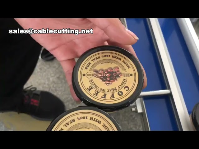 Máquina de Rotulagem Automática de Mesa para Frascos Quadrados Mini | Rotuladora Compacta