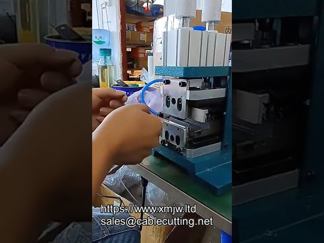 Máquina de Decapagem e Torção Vertical Elétrica e Pneumática WPM-3FN